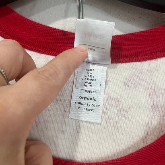 Hanna Andersson Organic Cotton Fair Isle Reindeer Holiday Pajama Set XL - Picture 5 of 7